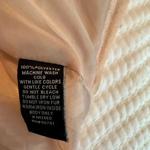 Signature Studio Star Print Pink Coat - Picture 4 of 6